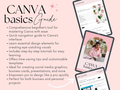 Canva Basics Guide  FREE DOWNLOAD